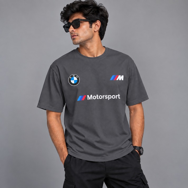 PUMA BMW M Motorsport Men's Essentials Logo Tee