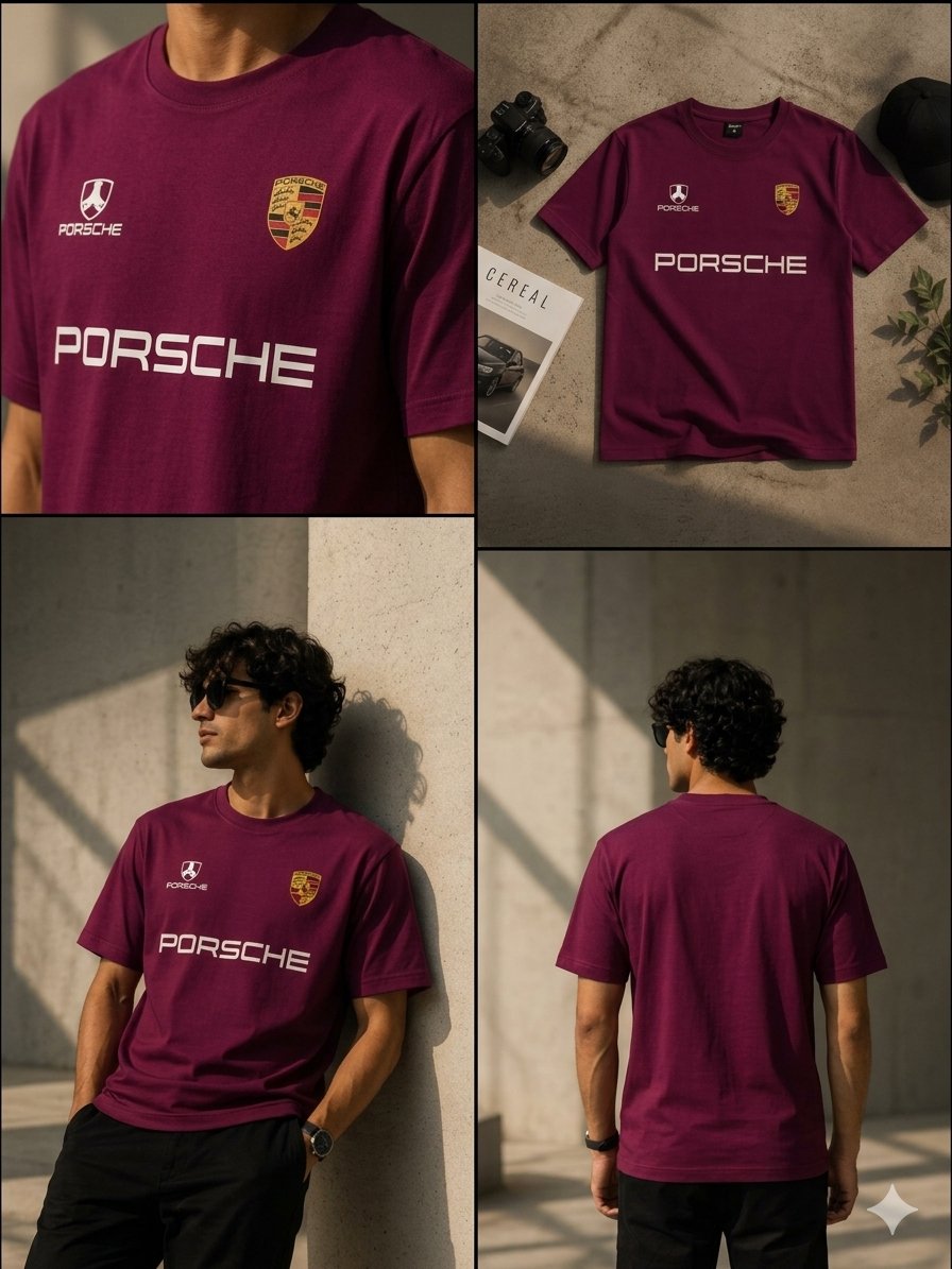 MFW Porsche Fanwear Drive-Style Regular Tee
