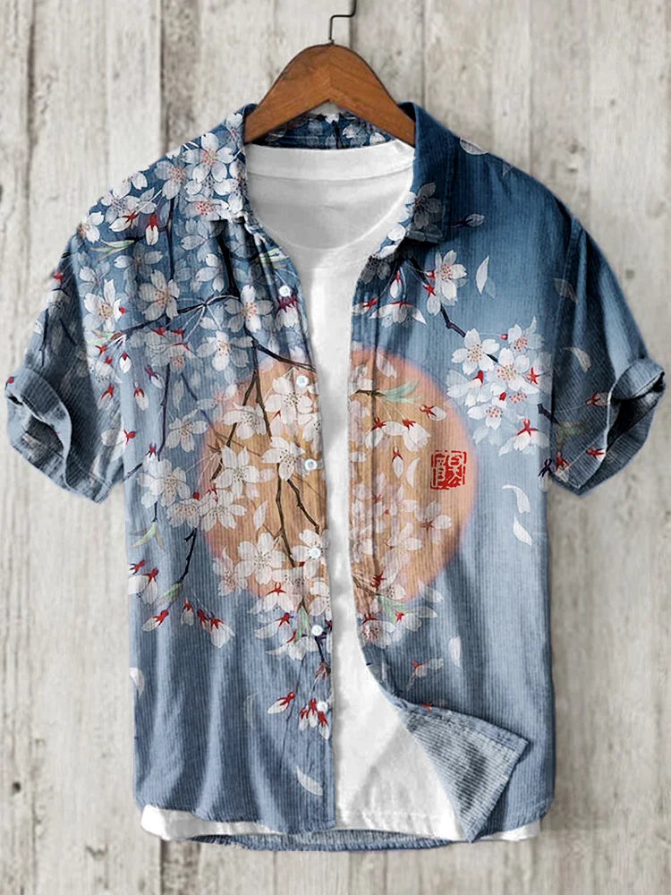 Premium Embroidered Linen Shirt