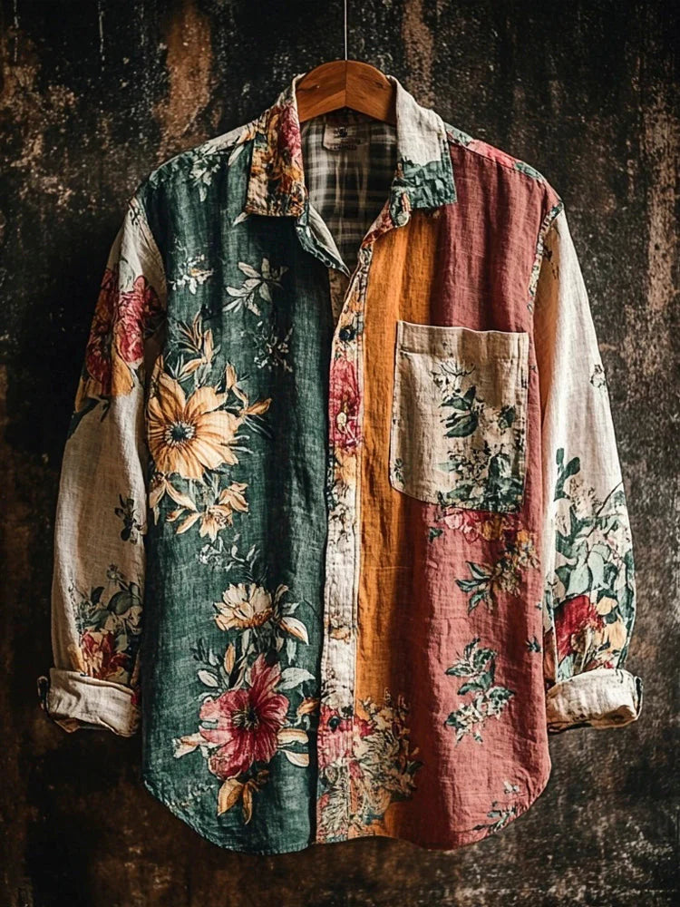 Premium Embroidered Linen Shirt