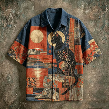 Premium Embroidered Linen Shirt